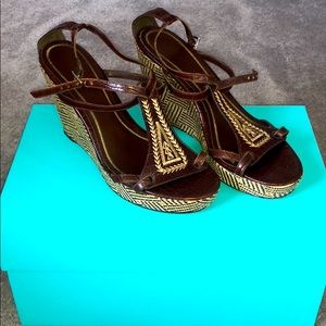 Nine West summer open-toed platform